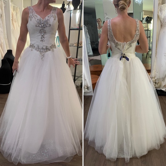 Dresses | Ballgown Weddings Beaded Sparkle Bridal Gown | Poshmark